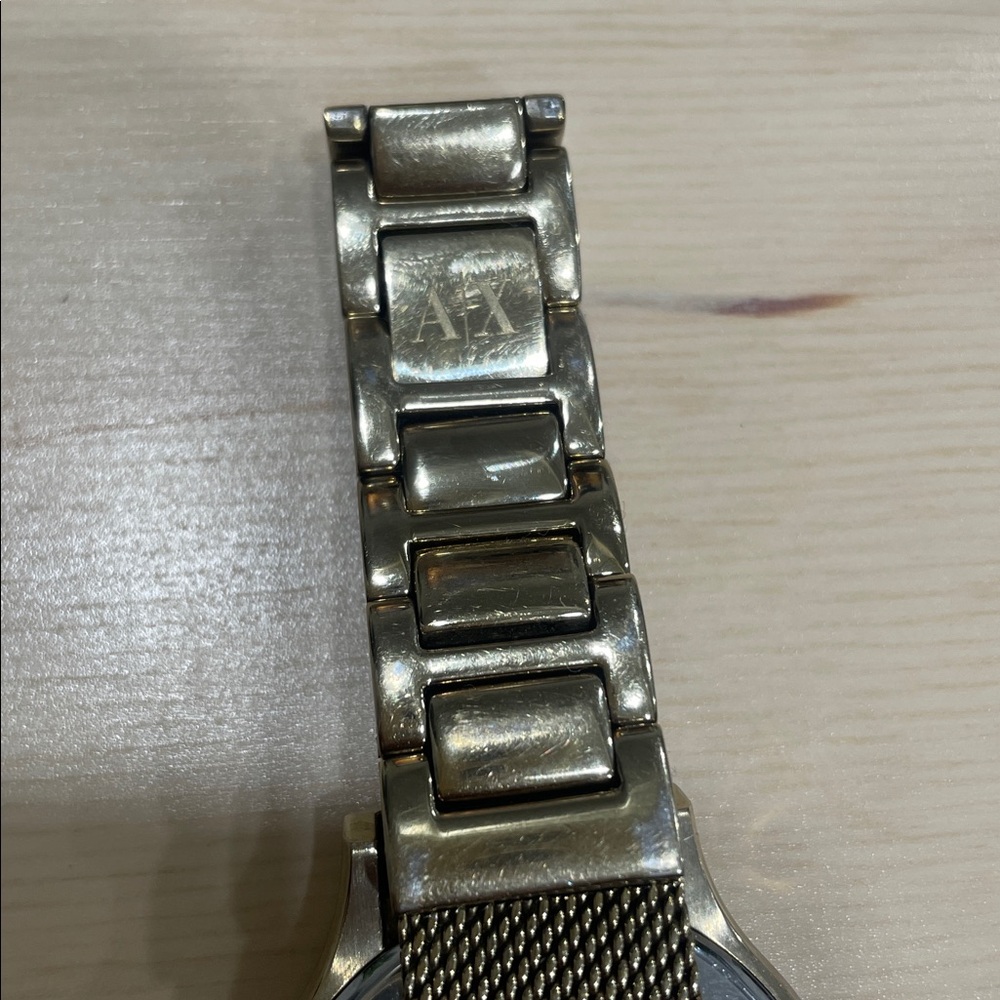 Armani Exchange Gold Tone Watch - Picture 8 of 11